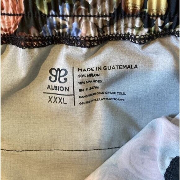 Albion Floral Jogger Pants Size 3XL Women’s Black - Picture 3 of 7